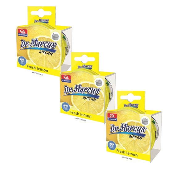 3 Stück Dr. Marcus Car Scents Duftdose Lufterfrischer Fresh Lemon Frische  Zitrone, Düfte, Kfz Zubehör
